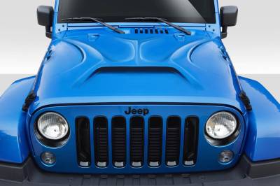 Duraflex - Jeep Wrangler Predator Duraflex Body Kit- Hood!!! 114963 - Image 1