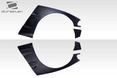 Duraflex - BMW 3 Series 4DR Circuit Duraflex Front Fender Flares 115153 - Image 2