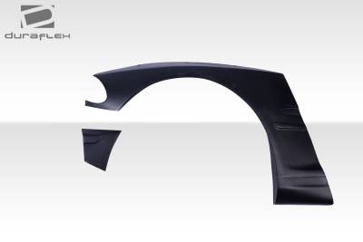 Duraflex - BMW 3 Series 4DR Circuit Duraflex Front Fender Flares 115153 - Image 3