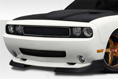 Duraflex - Dodge Challenger CVX Duraflex Front Bumper Lip Body Kit 115356 - Image 2