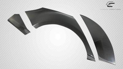 Carbon Creations - Kia Optima 4DR CPR Carbon Fiber Creations Rear Fender Flares 116249 - Image 3