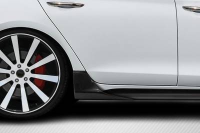 Genesis G70 MSR Carbon Fiber Creations Side Skirts Add On Body Kit 116268