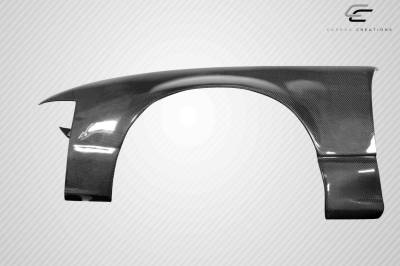 Carbon Creations - Nissan 240SX K Power Style Carbon Fiber Body Kit- Front Fenders 116454 - Image 2