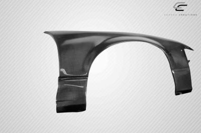 Carbon Creations - Nissan 240SX K Power Style Carbon Fiber Body Kit- Front Fenders 116454 - Image 4