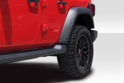 Duraflex - Jeep Wrangler JL Look Duraflex 4pcs Fender Flares!!! 116578 - Image 2