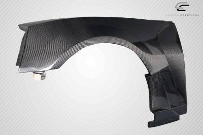 Carbon Creations - Chevrolet Camaro AMS Carbon Fiber Body Kit- Front Fenders 117038 - Image 7