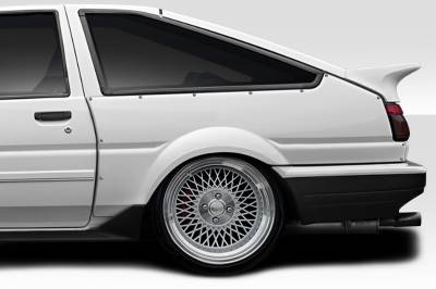 Duraflex - Toyota Corolla HB D1 Duraflex 40MM Rear Fender Flares 117738 - Image 1