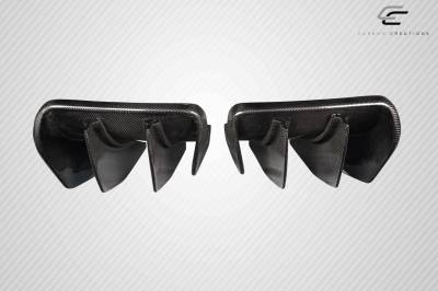 Carbon Creations - Chevrolet Corvette GTR Carbon Fiber Rear Bumper Diffuser Body Kit 117805 - Image 3