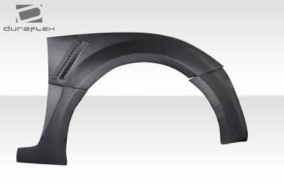 Duraflex - Hyundai Veloster Aerotune Duraflex 6pcs Front Fender Flares 118127 - Image 2