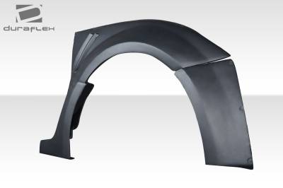 Duraflex - Hyundai Veloster Aerotune Duraflex 6pcs Front Fender Flares 118127 - Image 3