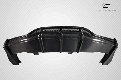 Carbon Creations - Mercedes C Class Weaver Carbon Fiber Rear Bumper Diffuser Body Kit 118172 - Image 5