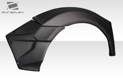 Duraflex - Honda Civic Speedster Duraflex Wide Body Front Fender Flares 118184 - Image 5