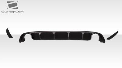 Duraflex - Volkswagen Jetta Juku Duraflex Rear Bumper Lip Diffuser Body Kit 118567 - Image 2