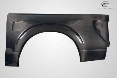 Carbon Creations - Ford F150 Bulge Carbon Fiber Body Kit- Rear 5.5ft Bedside Fenders 119022 - Image 2