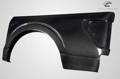 Carbon Creations - Ford F150 Bulge Carbon Fiber Body Kit- Rear 5.5ft Bedside Fenders 119022 - Image 3