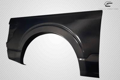 Carbon Creations - Ford F150 Bulge Carbon Fiber Body Kit- Rear 5.5ft Bedside Fenders 119022 - Image 6