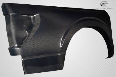 Carbon Creations - Ford F150 Bulge Carbon Fiber Body Kit- Rear 5.5ft Bedside Fenders 119022 - Image 7