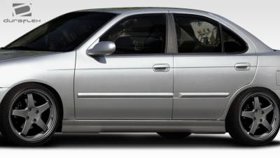 Duraflex - Nissan Sentra Duraflex Evo 5 Side Skirts Rocker Panels - 2 Piece - 100151 - Image 7