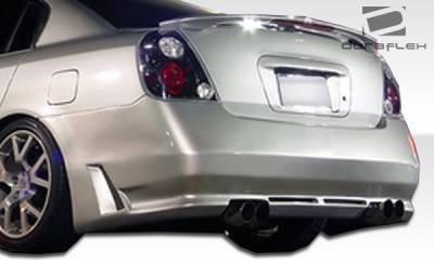 Duraflex - Nissan Altima Duraflex Cyber Rear Bumper Cover - 1 Piece - 104899 - Image 2