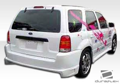 Duraflex - Ford Escape Duraflex Poison Side Skirts Rocker Panels - 2 Piece - 100226 - Image 3