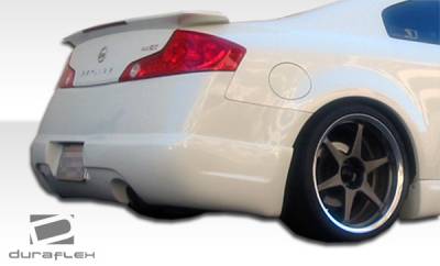 Duraflex - Infiniti G35 2DR Duraflex I-Spec Rear Lip Under Spoiler Air Dam - 1 Piece - 100462 - Image 3