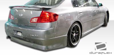 Duraflex - Infiniti G35 4DR Duraflex GT Competition Rear Lip Under Spoiler Air Dam - 1 Piece - 100471 - Image 3