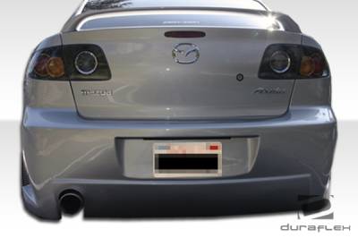 Duraflex - Mazda 3 4DR Duraflex B-2 Rear Bumper Cover - 1 Piece - 100563 - Image 3