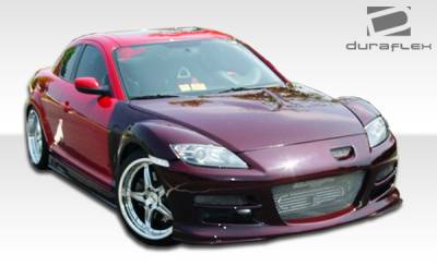 Duraflex - Mazda RX-8 Duraflex GT Competition Front Bumper Cover - 1 Piece - 100579 - Image 2