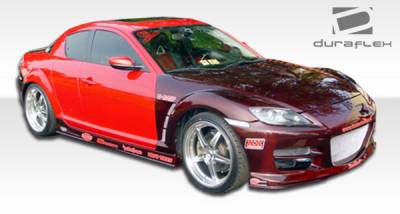 Duraflex - Mazda RX-8 Duraflex GT Competition Front Bumper Cover - 1 Piece - 100579 - Image 4