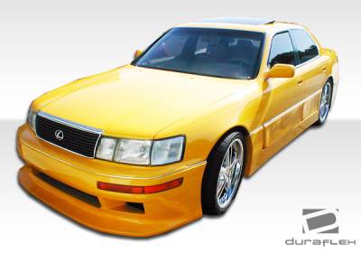 Duraflex - Lexus LS400 Duraflex V-Line Side Skirts Rocker Panels - 2 Piece - 100951 - Image 3