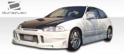 Duraflex - Honda Civic 2DR Duraflex Buddy Side Skirts Rocker Panels - 2 Piece - 101097 - Image 3