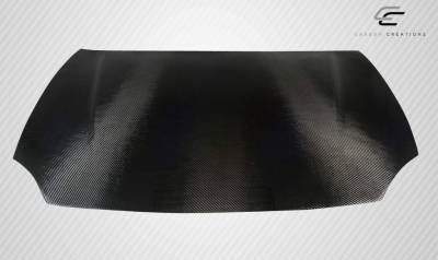 Carbon Creations - Honda Del Sol Carbon Creations OEM Hood - 1 Piece - 101222 - Image 5