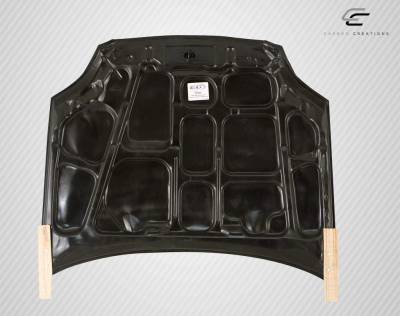 Carbon Creations - Honda Civic Carbon Creations OEM Hood - 1 Piece - 102066 - Image 8