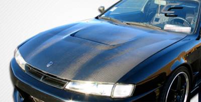 Carbon Creations - Nissan 240SX Carbon Creations M-1 Sport Hood - 1 Piece - 103217 - Image 3