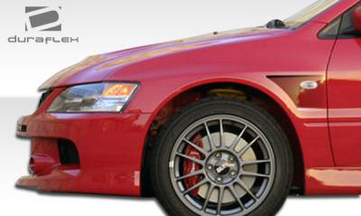 Duraflex - Mitsubishi Lancer Duraflex MR Edition Fenders - 2 Piece - 104459 - Image 5