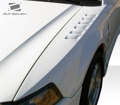 Duraflex - Ford Mustang Duraflex Z3000 Fender - 2 Piece - 104846 - Image 3