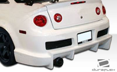 Duraflex - Chevrolet Cobalt 2DR Duraflex Bomber Rear Bumper Cover - 1 Piece - 104916 - Image 2