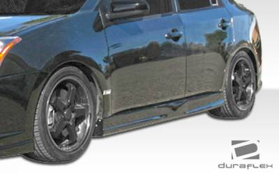 Duraflex - Nissan Sentra Duraflex D-Sport Side Skirts Rocker Panels - 2 Piece - 106049 - Image 3