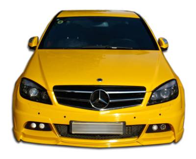 Duraflex - Mercedes-Benz C Class Duraflex W-1 Front Bumper Cover - 1 Piece - 106105 - Image 1