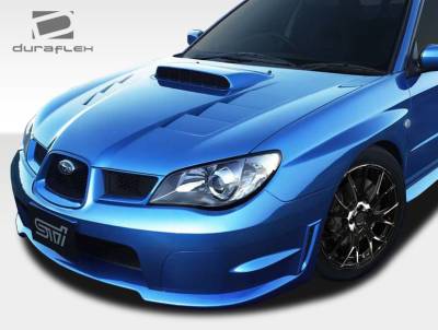 Duraflex - Subaru WRX Duraflex GT Concept Hood - 1 Piece - 106235 - Image 2