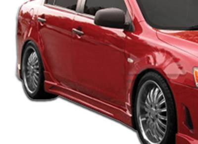 Duraflex - Mitsubishi Lancer Duraflex C-1 Side Skirts Rocker Panels - 2 Piece - 106418 - Image 1