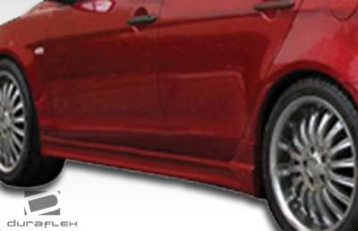 Duraflex - Mitsubishi Lancer Duraflex C-1 Side Skirts Rocker Panels - 2 Piece - 106418 - Image 2