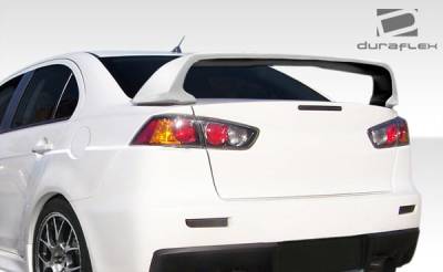 Duraflex - Mitsubishi Lancer Duraflex Evo X Look Rear Fender Flares - 4 Piece - 106957 - Image 2