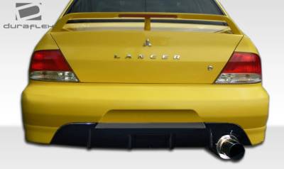 Duraflex - Mitsubishi Lancer Duraflex MR Edition Rear Bumper Cover - 1 Piece - 107099 - Image 2