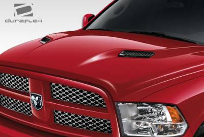 Duraflex - Dodge Ram Duraflex MP-R Hood - 1 Piece - 107103 - Image 3