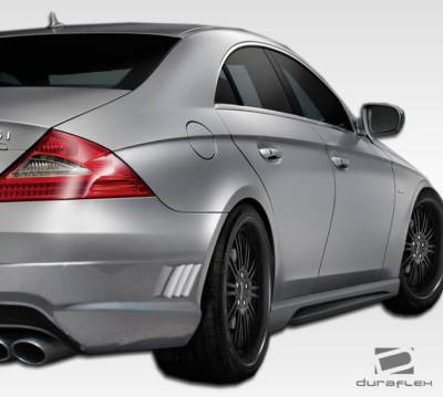 Duraflex - Mercedes-Benz CLS Duraflex W-1 Side Skirts Rocker Panels - 2 Piece - 107131 - Image 2