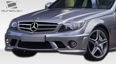 Duraflex - Mercedes-Benz C Class Duraflex C63 Look Front Bumper Cover - 1 Piece - 107191 - Image 2