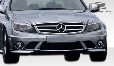 Duraflex - Mercedes-Benz C Class Duraflex C63 Look Front Bumper Cover - 1 Piece - 107191 - Image 3