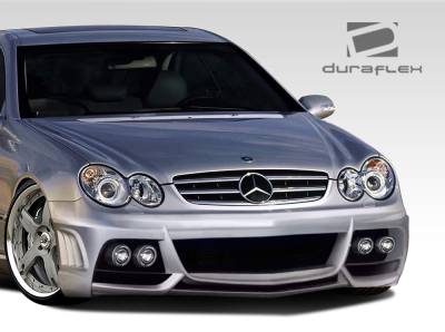 Duraflex - Mercedes-Benz CLK Duraflex W-1 Front Bumper Cover - 1 Piece - 107684 - Image 2