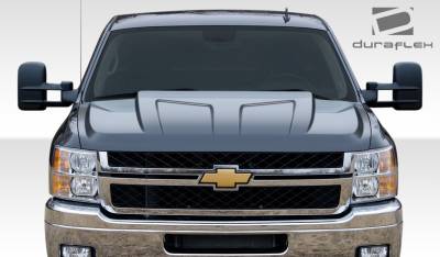 Duraflex - Chevrolet Silverado Duraflex G-Force Hood - 1 Piece - 107944 - Image 2